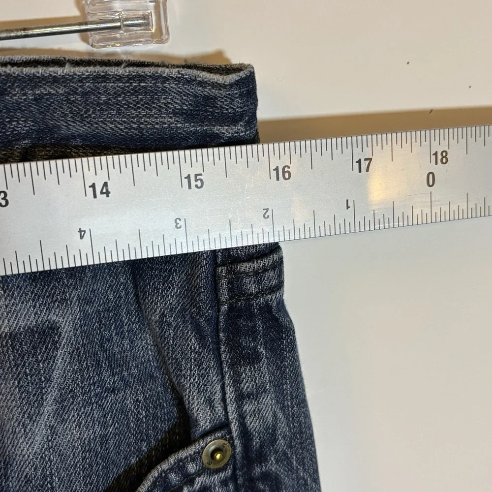Banana Republic‎ Women's Jeans 32/30 Blue Denim Straight Leg Medium Wash